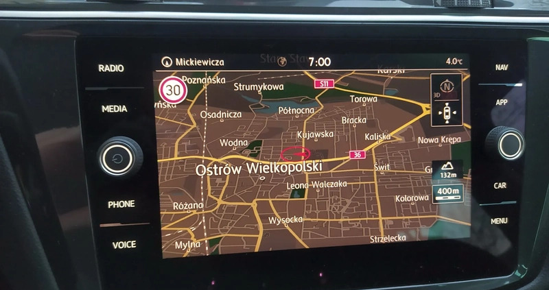 Volkswagen Tiguan cena 85900 przebieg: 88500, rok produkcji 2018 z Lubawa małe 254